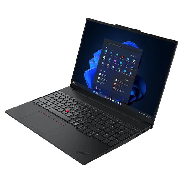 Lenovo ThinkPad E16 Gen 3 (Intel), front right view