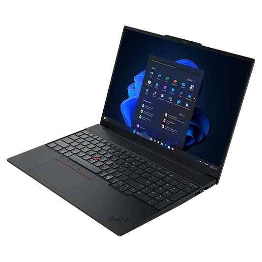 Lenovo ThinkPad E16 Gen 3 (Intel), front right view