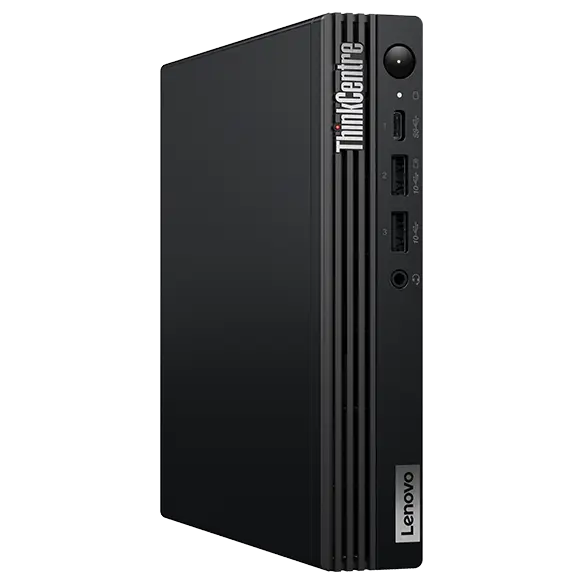 Lenovo ThinkCentre M70q Gen 5 Tiny, left facing