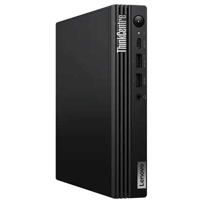 Lenovo ThinkCentre M70q Gen 5 Tiny, left facing